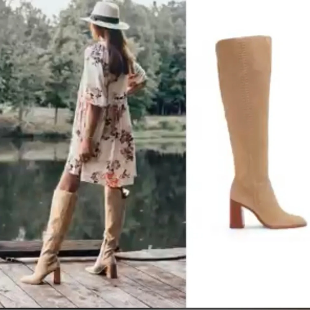New Vince Camuto-Englea Square-Toe Boot Size 6 - Picture 10 of 11